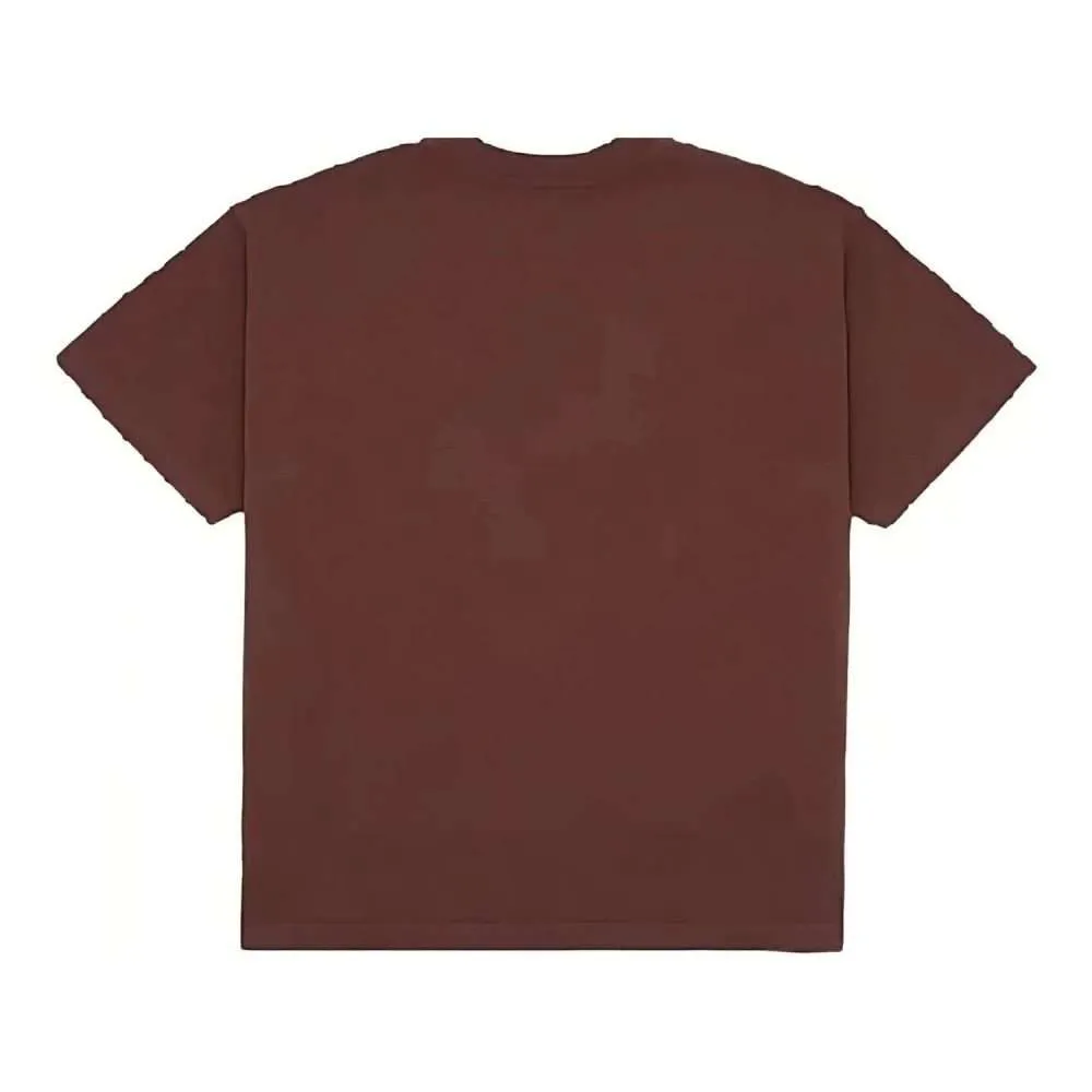 Sp5der Oversized Worldwide Sp5 Tee Chocolate