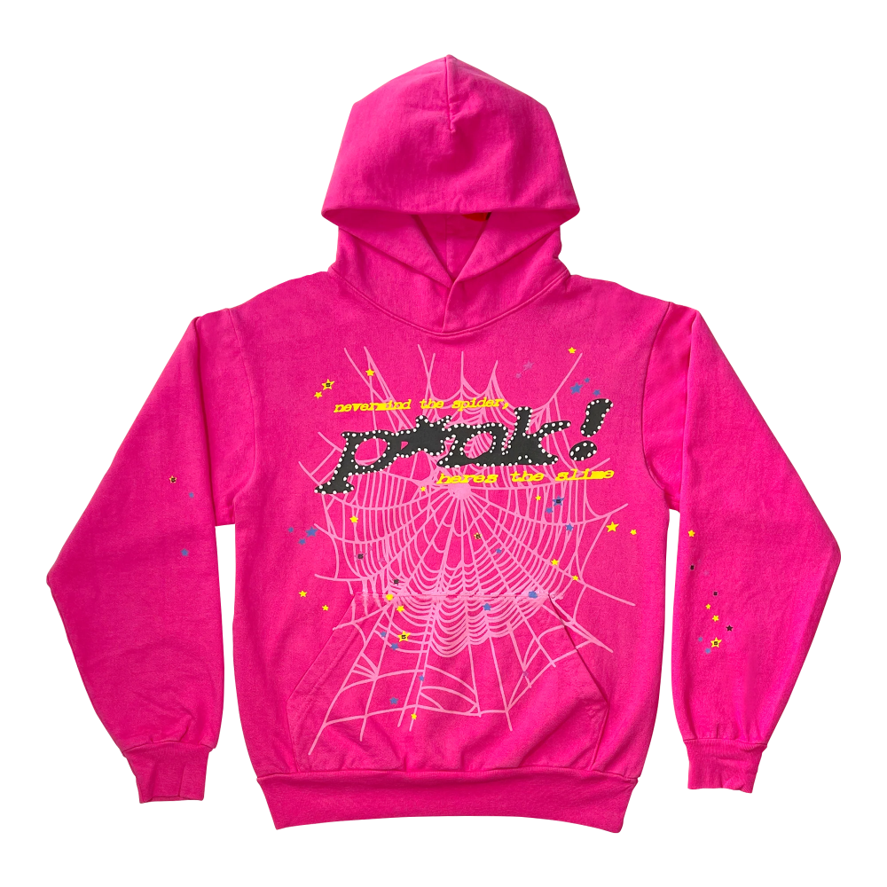 Pink Sp5der Hoodie