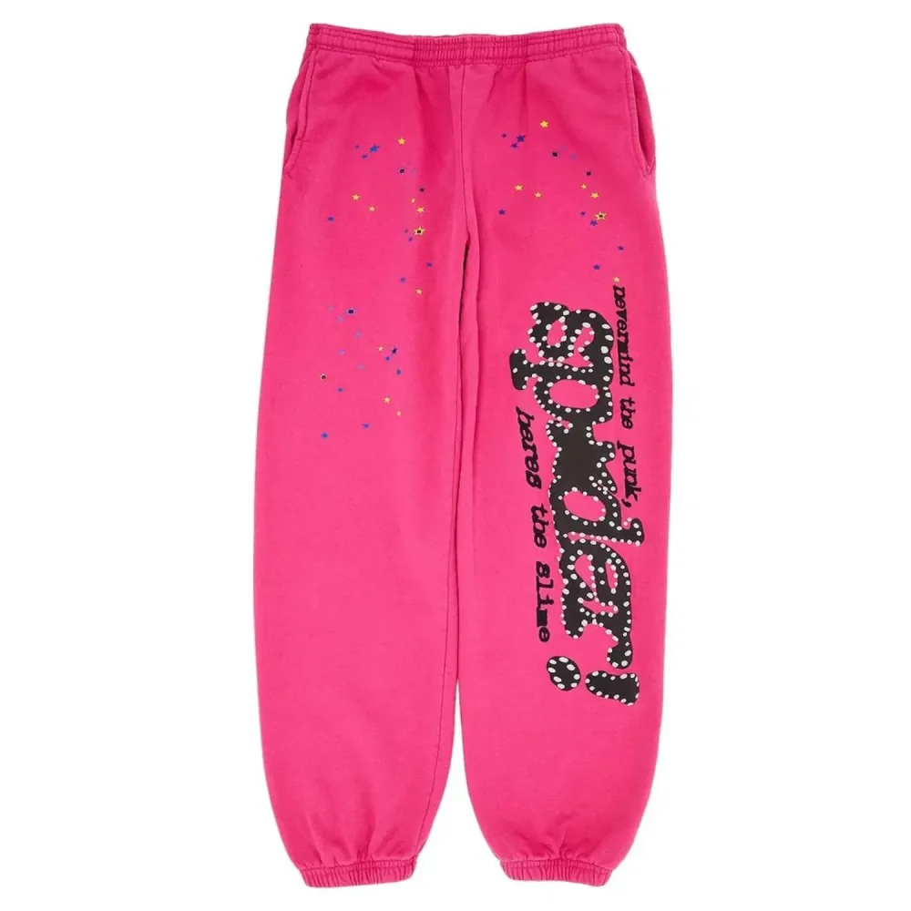 Sp5der P*NK V2 Sweatpant Pink