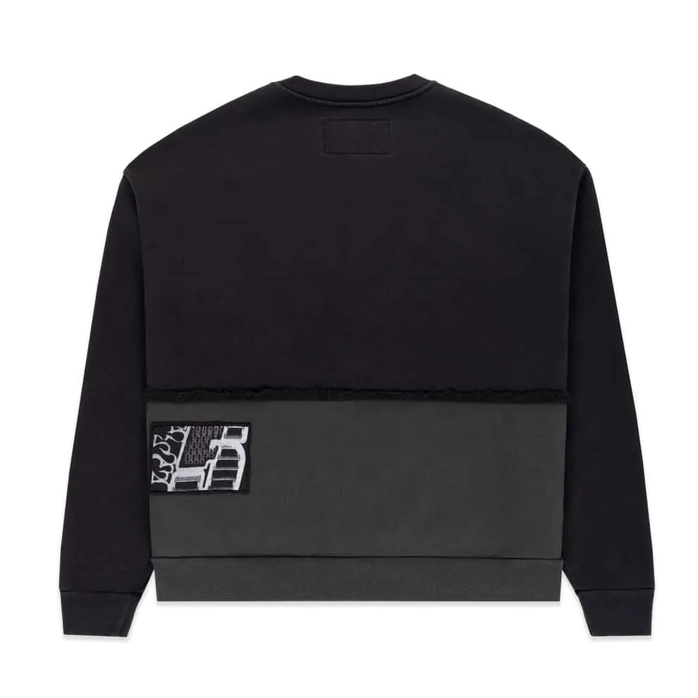DIFFUSED COLLEGIATE CREWNECK