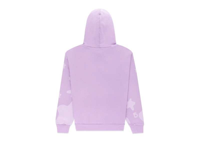 Sp5der OG Web V2 Spray Hoodie 'Light Blue'