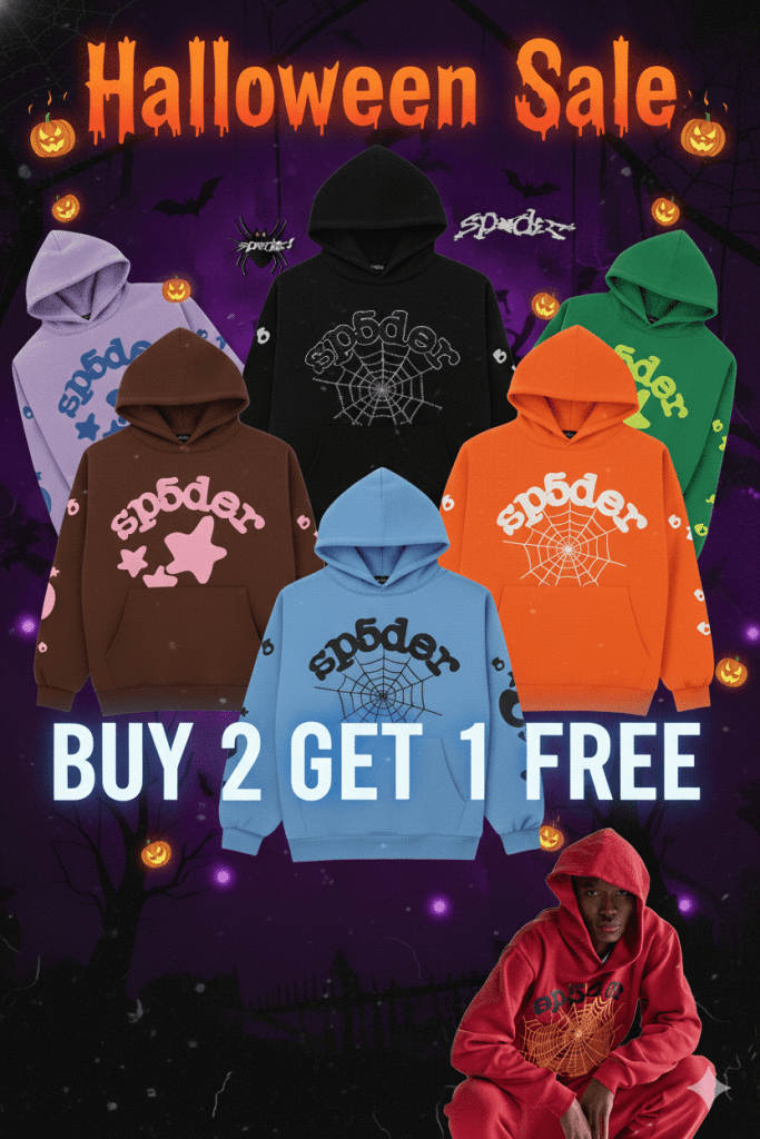 Halloween Sale on Spider & Sp5der Hoodies