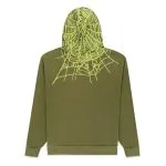 SP5DER HEAVY WEB HOODIE OLIVE