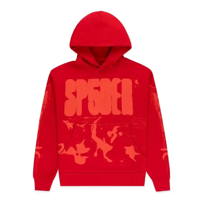 SP5DER X-RAY HOODIE – Red