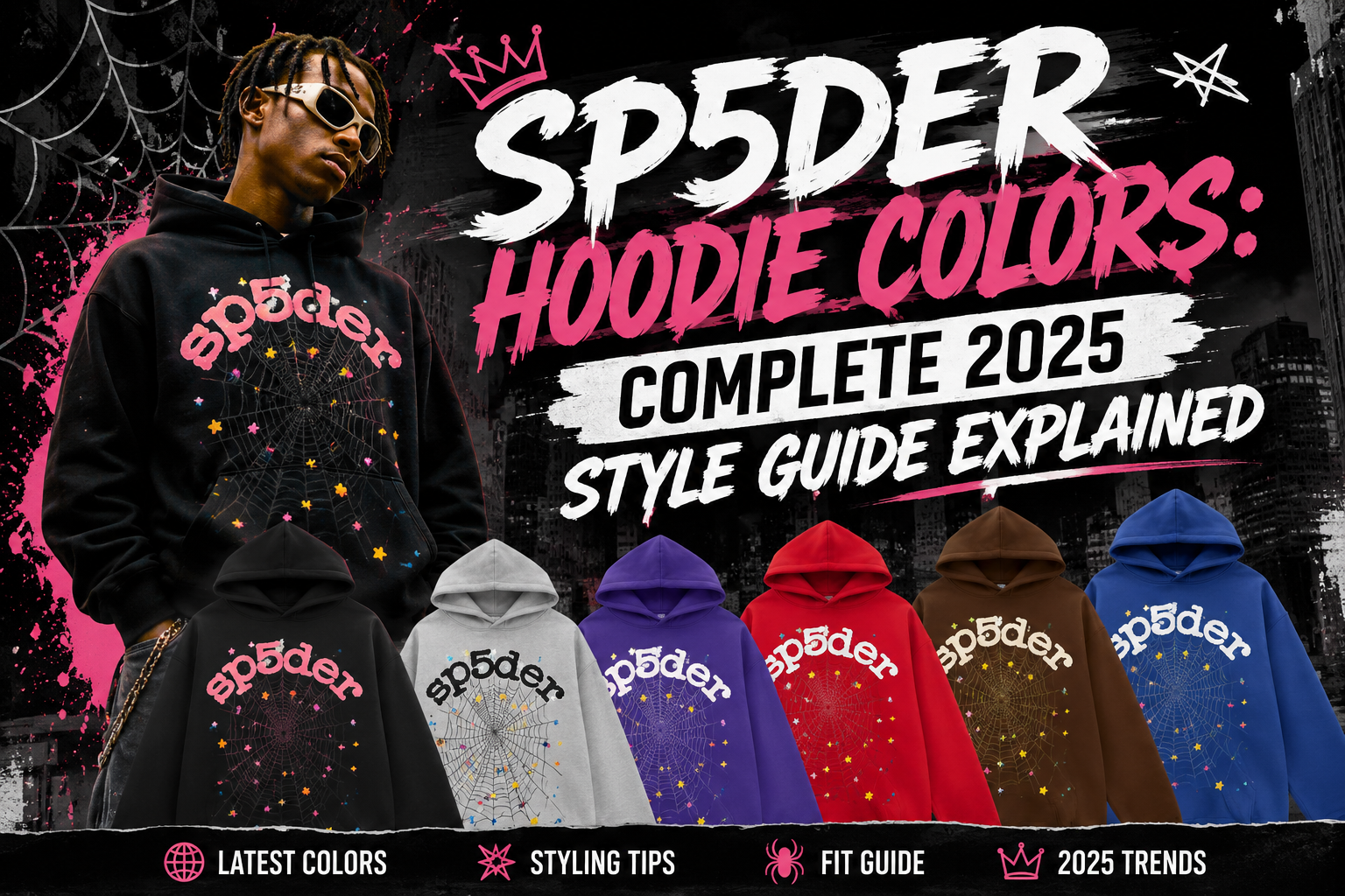 All SP5Der Hoodie Colors: Complete 2025 Guide